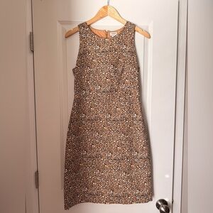 J.Crew Leopard Print Sleeveless Dress - sz 4